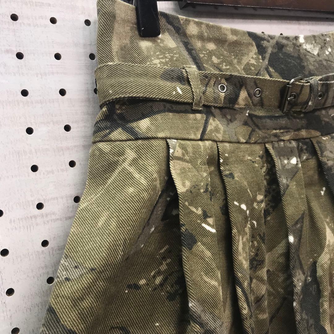 Hotter than Hell リアルツリーカモ プリーツスカート