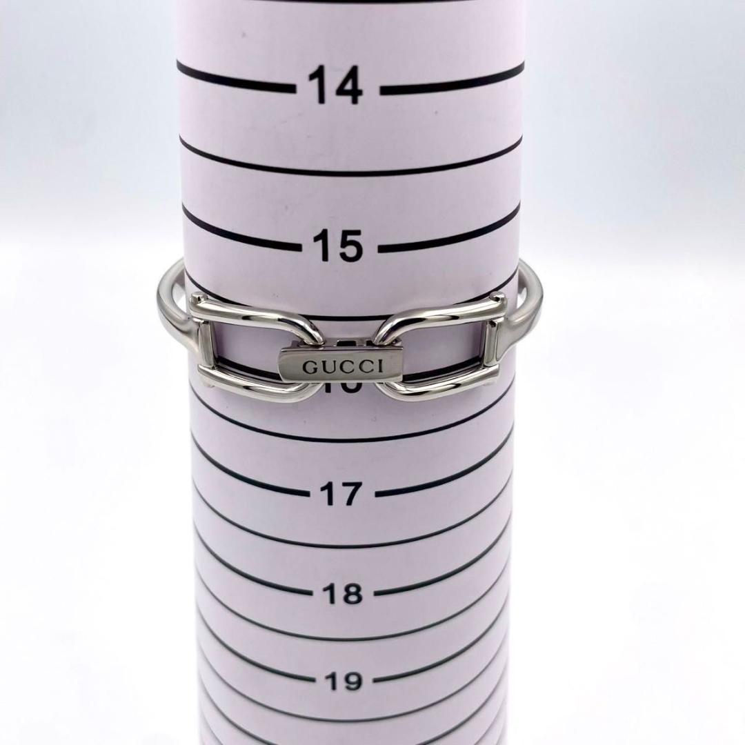 462 グッチ 1500L 腕時計 ブラック文字盤 バングルウォッチ スクエア