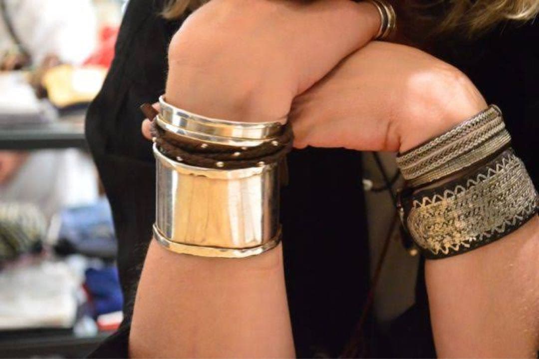 ころ様アパルトモン MARIA RUDMAN SILVER BIG BANGLE