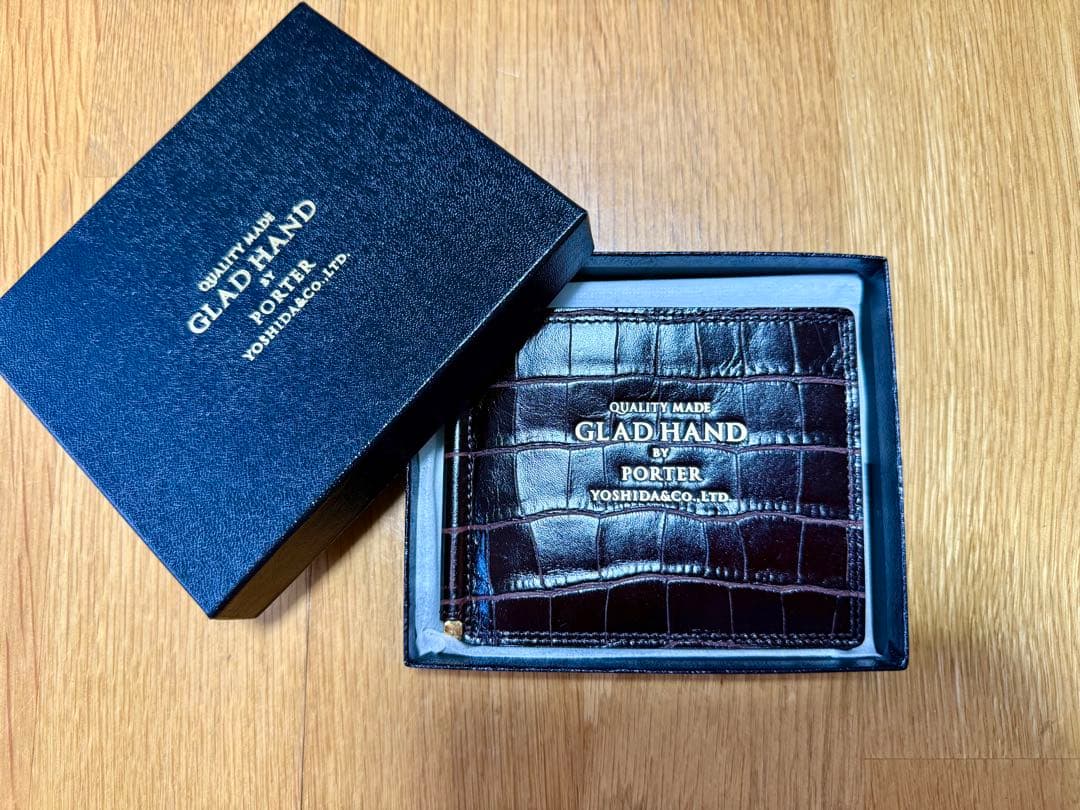 GLAD HAND ✖︎ PORTER マネークリップウォレット