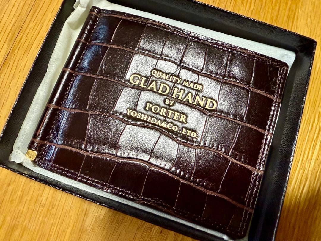 GLAD HAND ✖︎ PORTER マネークリップウォレット
