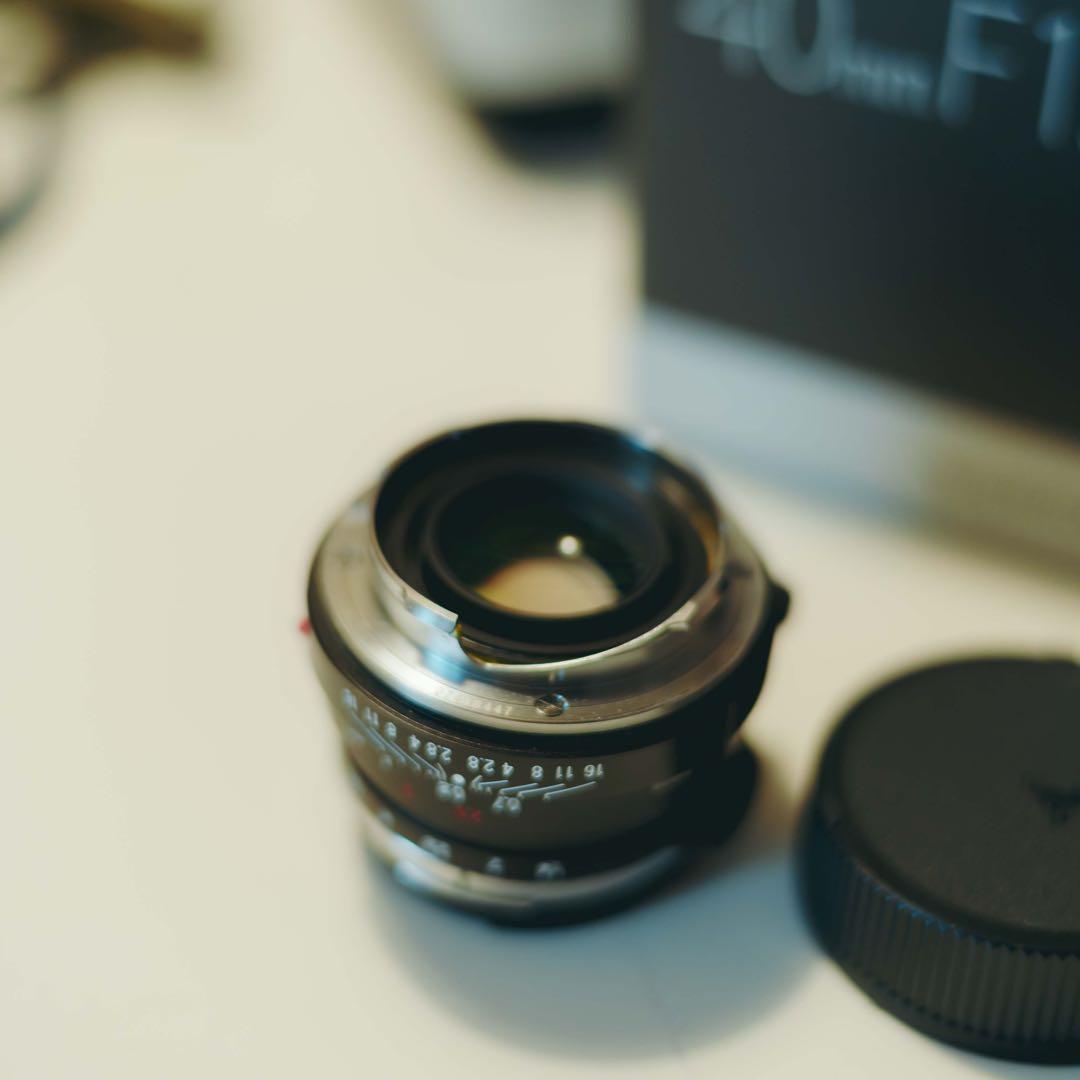 レンズ(単焦点) voigtlander NOKTON 40mm F1.4