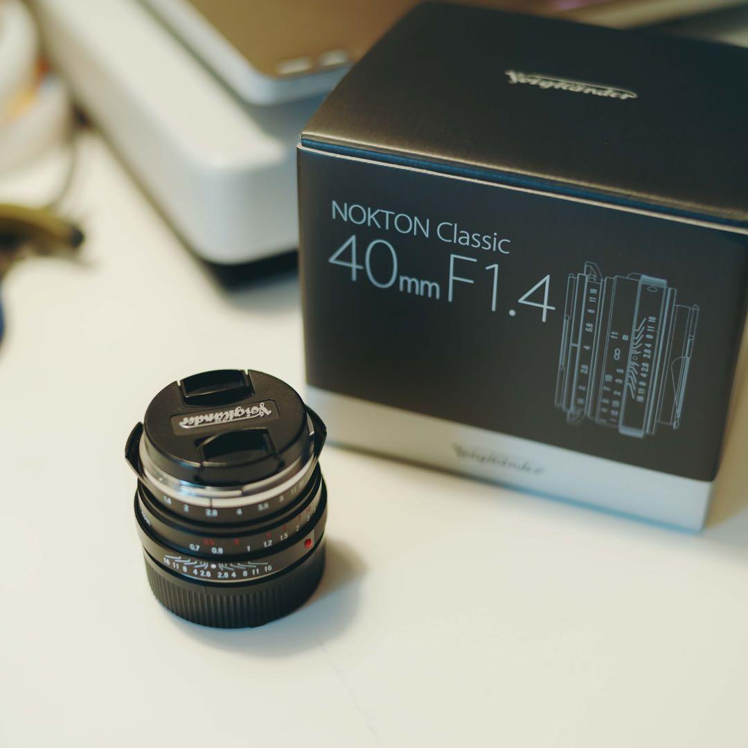 レンズ(単焦点) voigtlander NOKTON 40mm F1.4