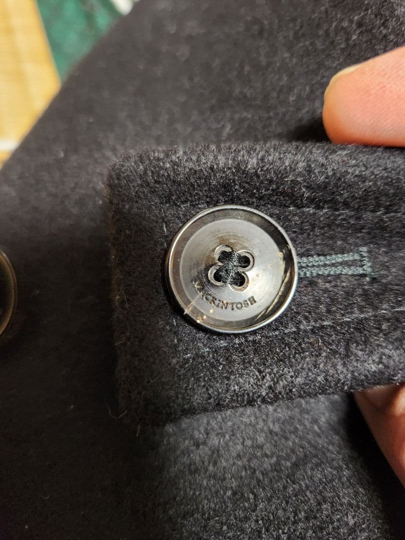 ハビエル MACKINTOSH ダッフルコート ブラック