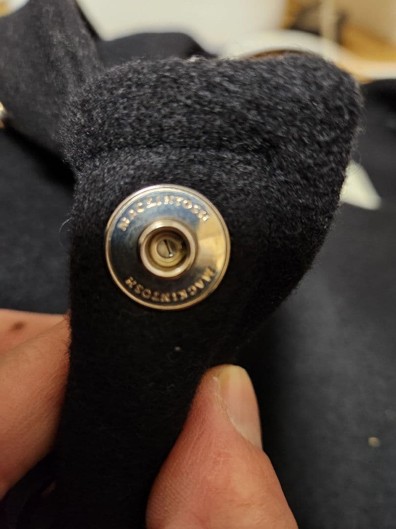 ハビエル MACKINTOSH ダッフルコート ブラック