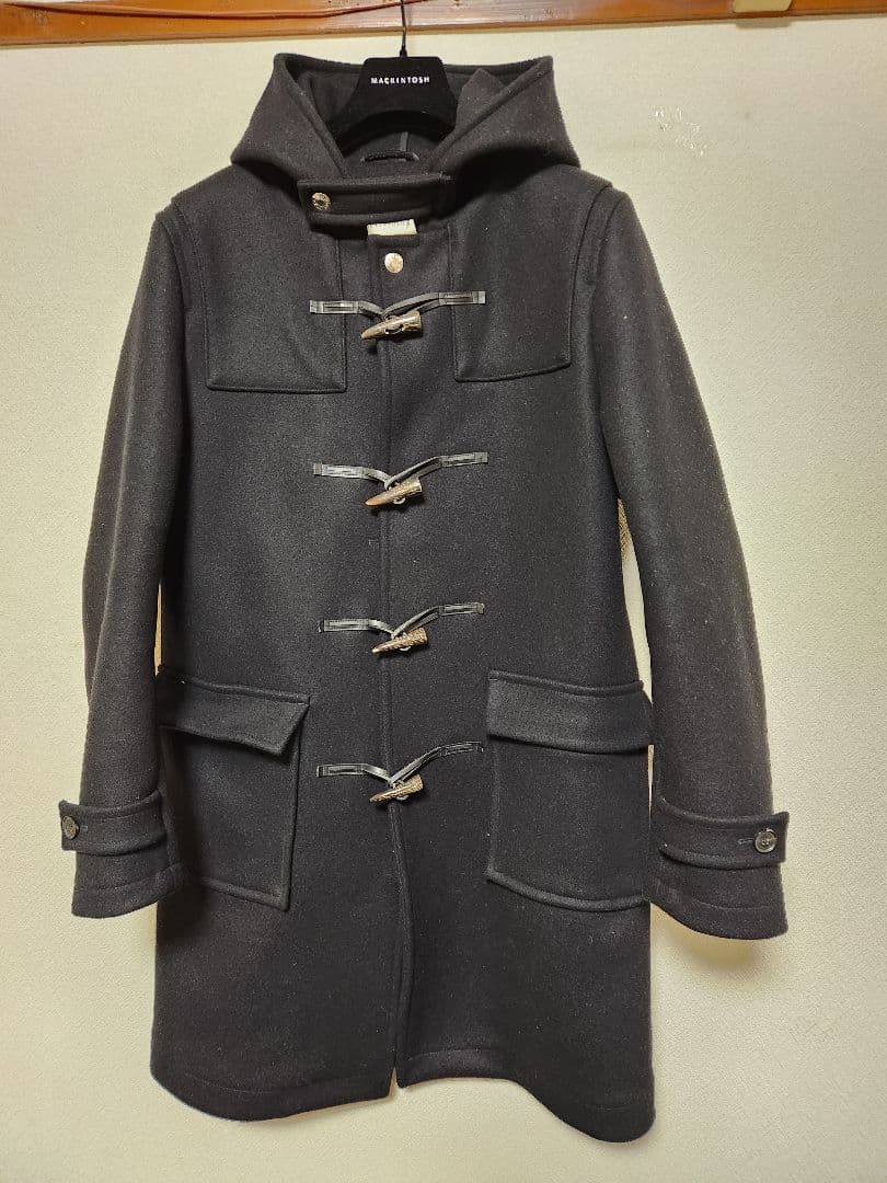 ハビエル MACKINTOSH ダッフルコート ブラック