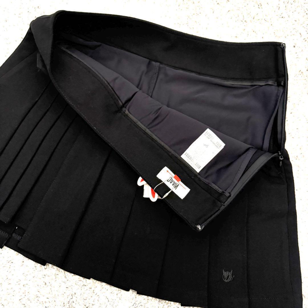 WAAC ワック プリーツ スカート パンツ Lサイズ ブラック ゴルフ 新品