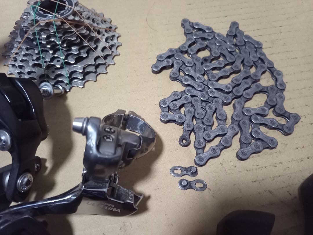 シマノ105 5800 11速　コンポセット　一部アルテ　予備ブラケットおまけ