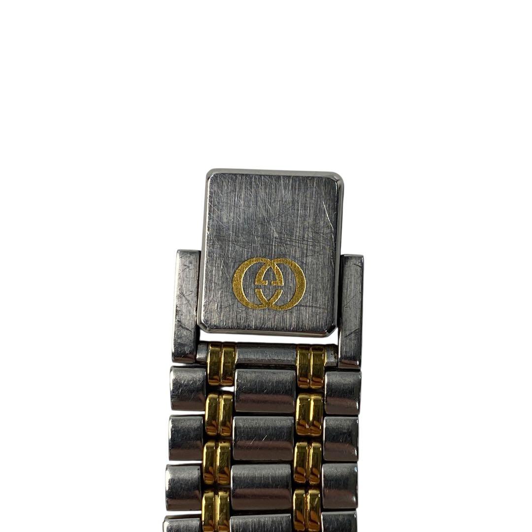 グッチ GUCCI 9000M SSクォーツ 黒文字盤