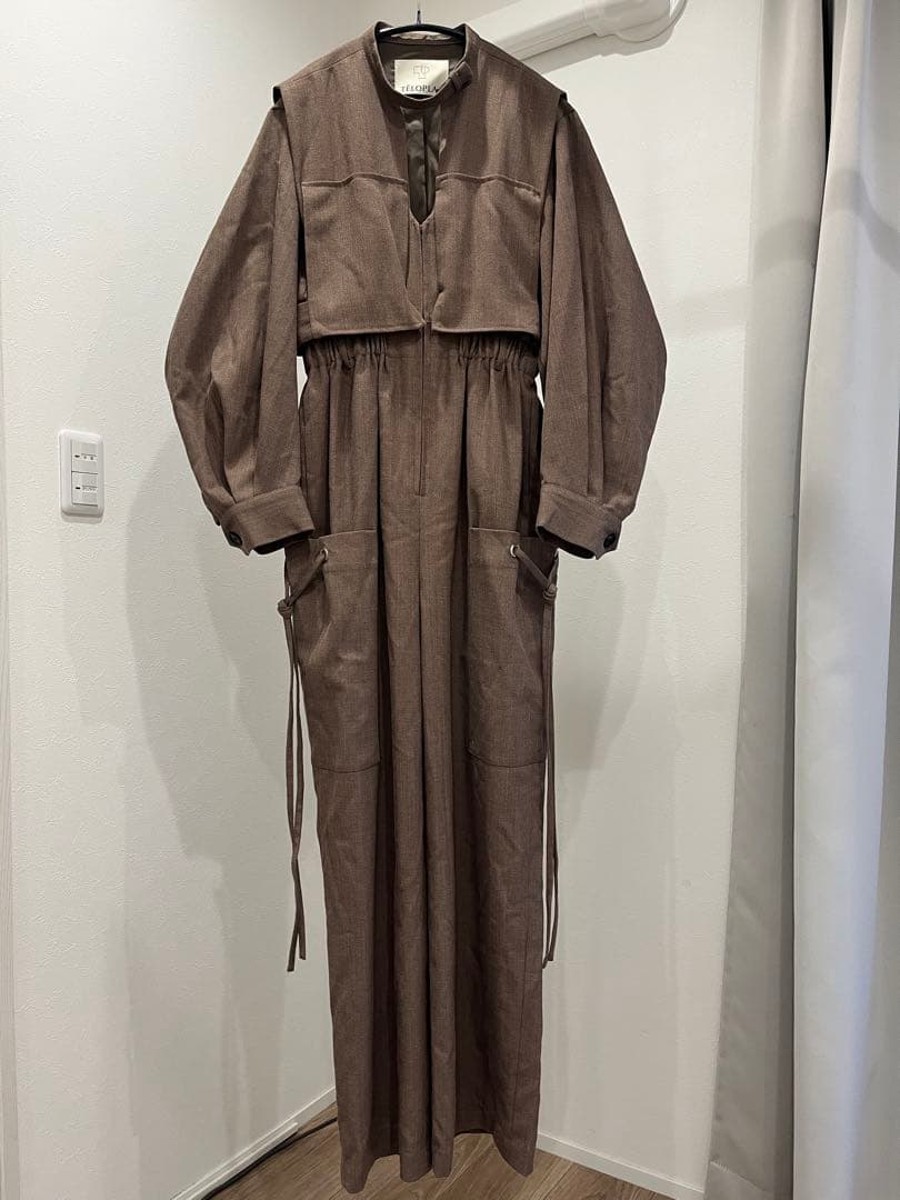 TELOPLAN テーロプラン ジャンプスーツ 長袖オールインワン