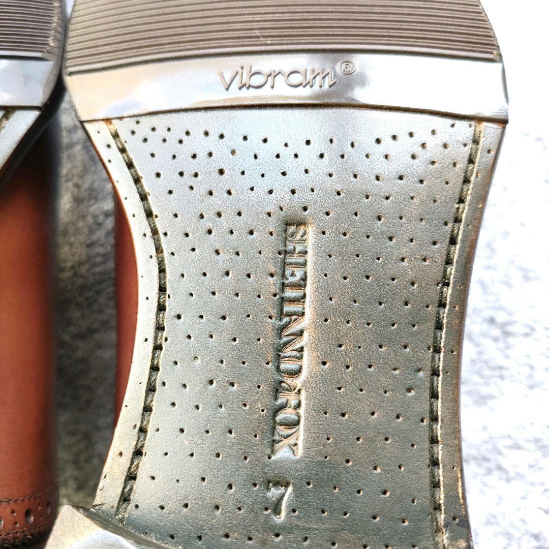 ★未使用★シェットランドフォックス【3049SF】グラスゴー　【25㎝】茶色