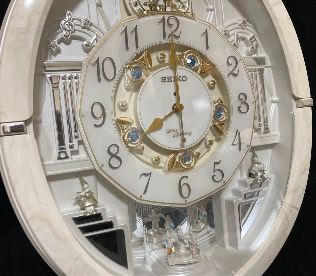 【完動品 希少】SEIKO RE576A ウェーブシンフォニー からくり時計
