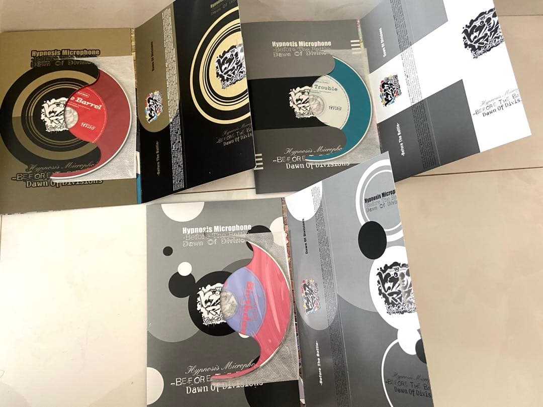 ヒプノシスマイク Before The Battle 全巻セット CD付