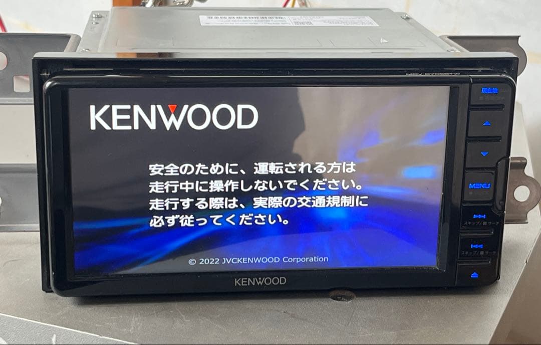 KENWOOD [MDV-D709BTW]地図データ2021年￼