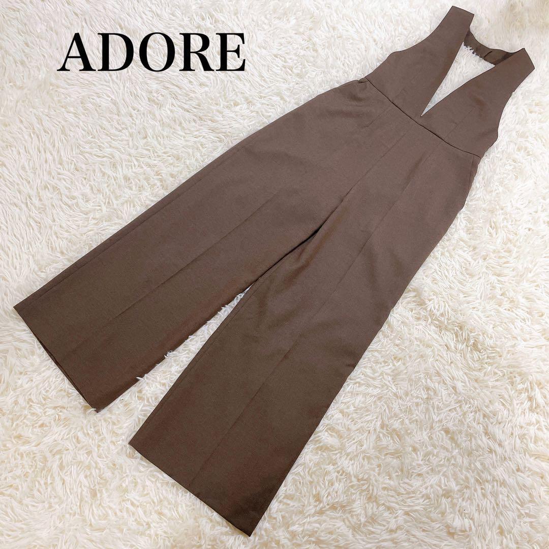 極美品✨アドーア ドレーピーメンズポプリンコンビネゾン　近年モデル　38 ウール