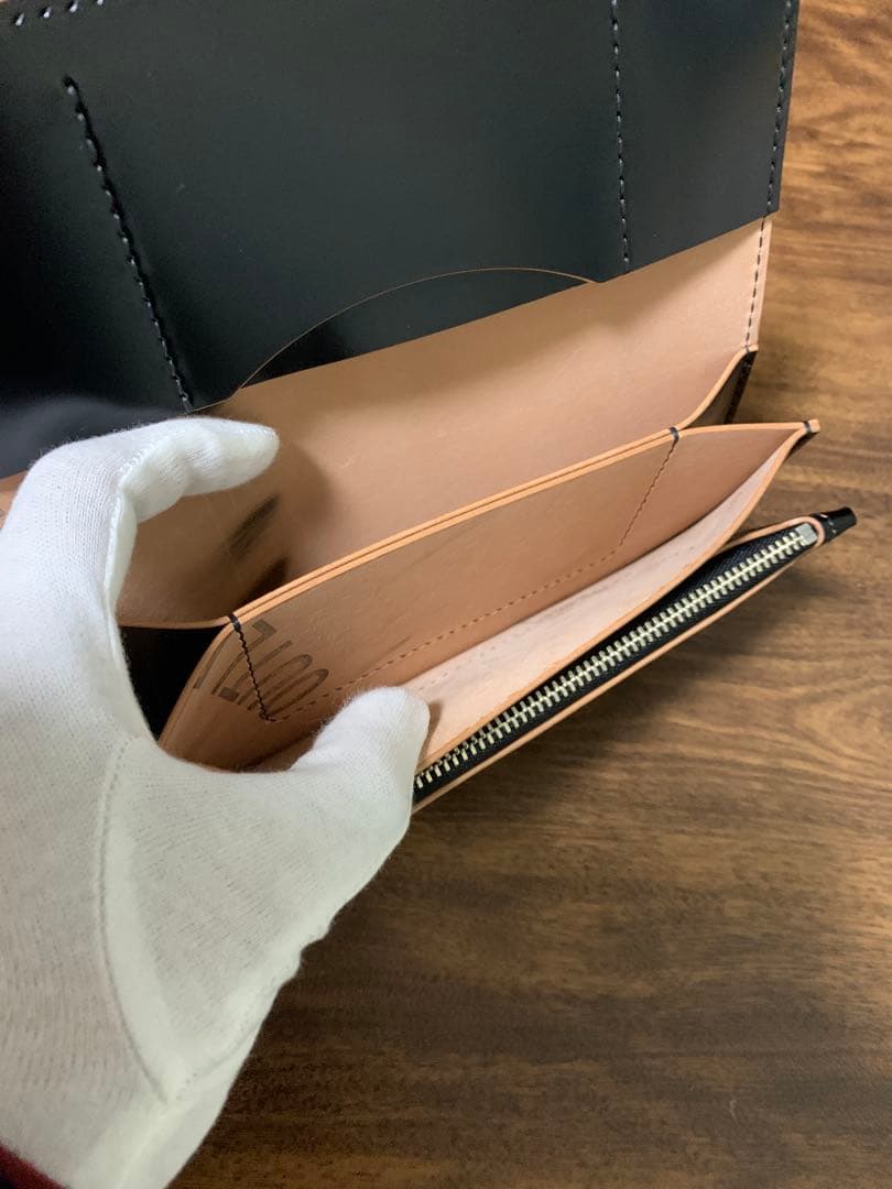 トラッカーウォレット　ロング　コードバン