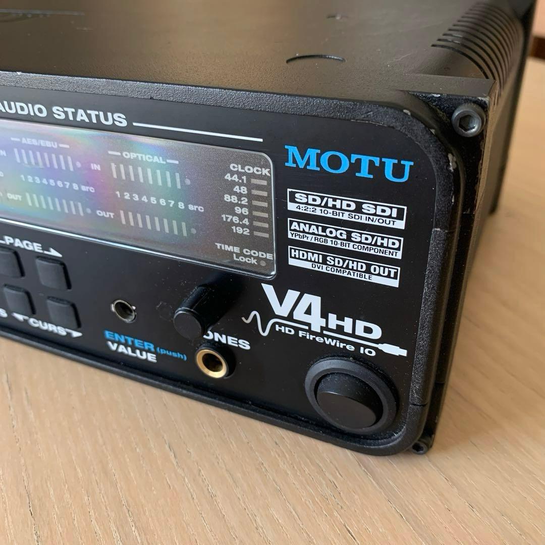 MOTU 4HD オーディオ-ビデオインターフェイス