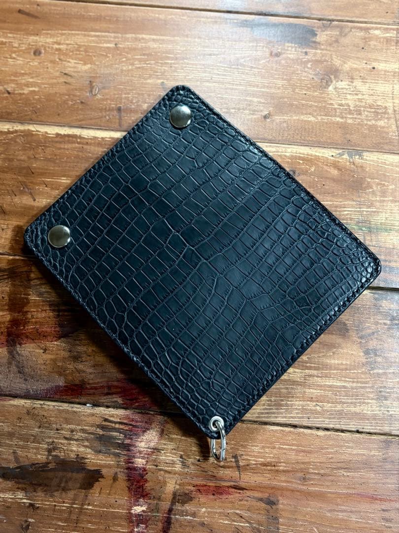 【*mickeymouse*】トラッカーウォレット TW-03 クロコ