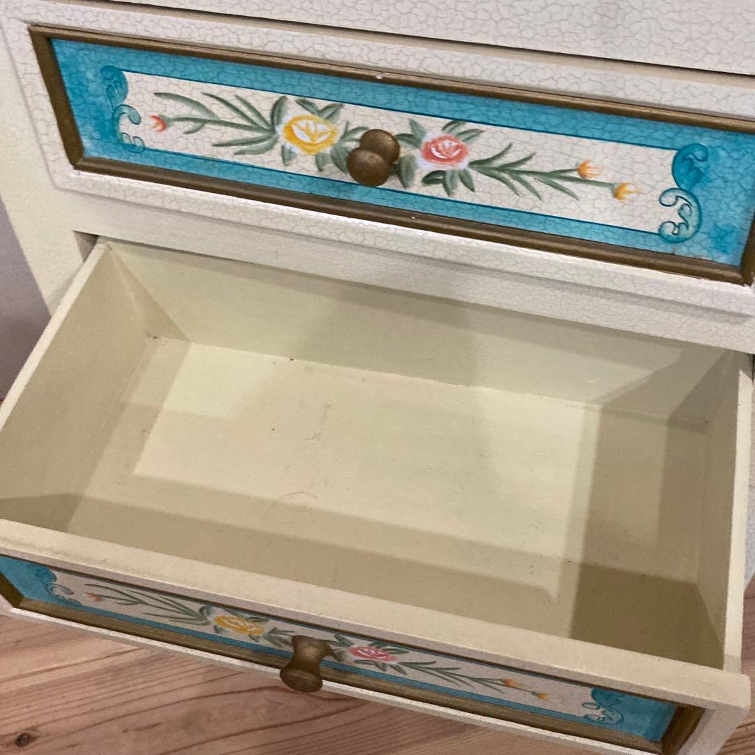 ロココ調 キャビネット 猫足 家具 収納 タンス インテリア アンティーク