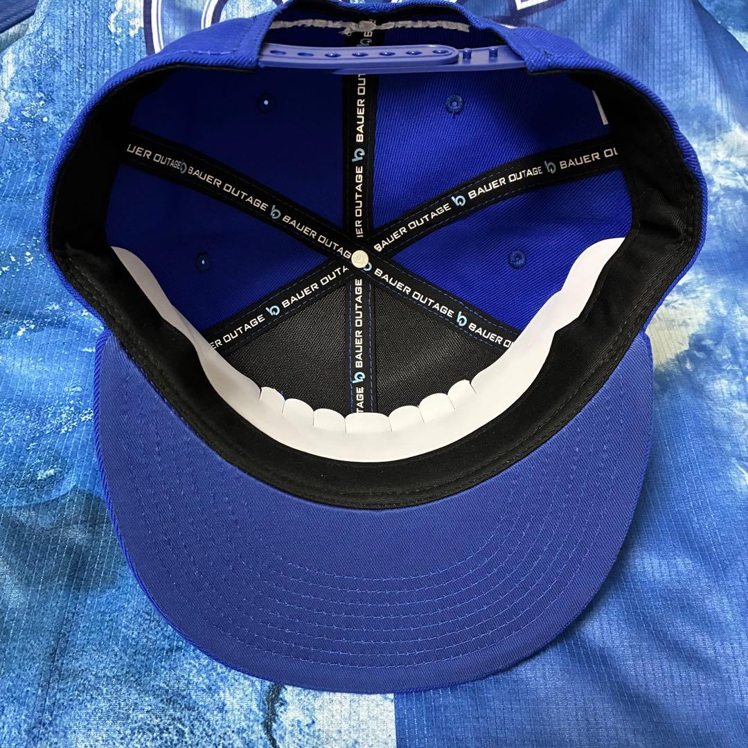 横浜DeNAベイスターズ　バウアー　BAUER OUTAGE　キャップ　ソード