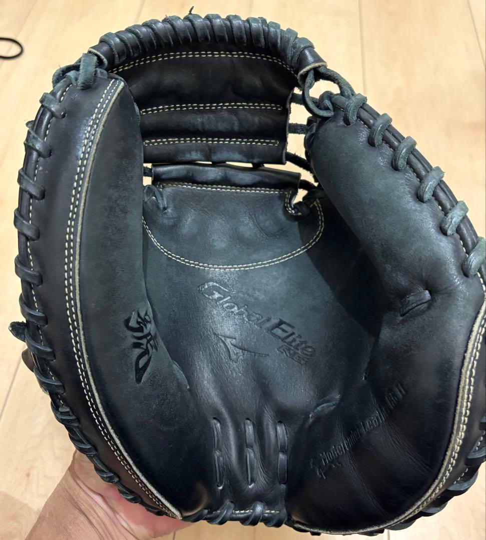 【gacku】ミズノ キャッチャーミット 少年軟式 グローバルエリート 號