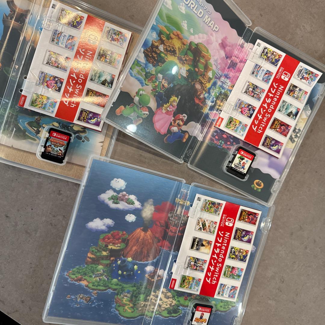 任天堂Switch カセット3点セット
