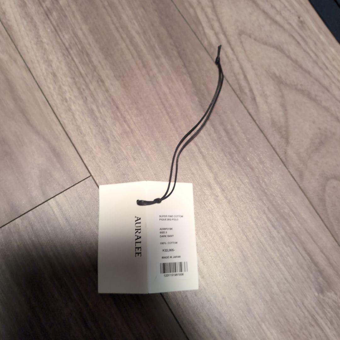 トップス Auralee-Super Fine Cotton Pique Big Polo