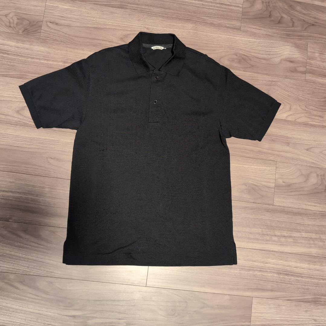 トップス Auralee-Super Fine Cotton Pique Big Polo