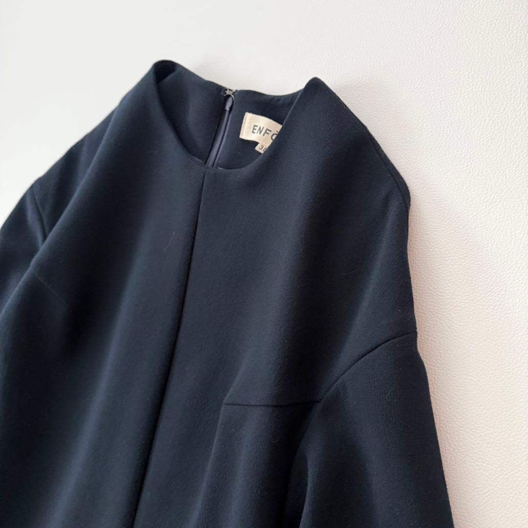 希少✨4.2万円✨エンフォルド　アシンメトリー　ロングワンピース　卒業式　入学式