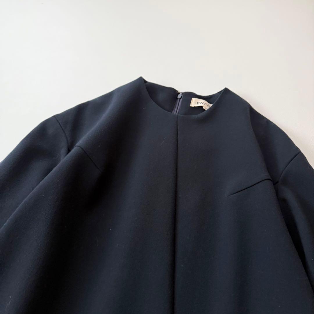 希少✨4.2万円✨エンフォルド　アシンメトリー　ロングワンピース　卒業式　入学式