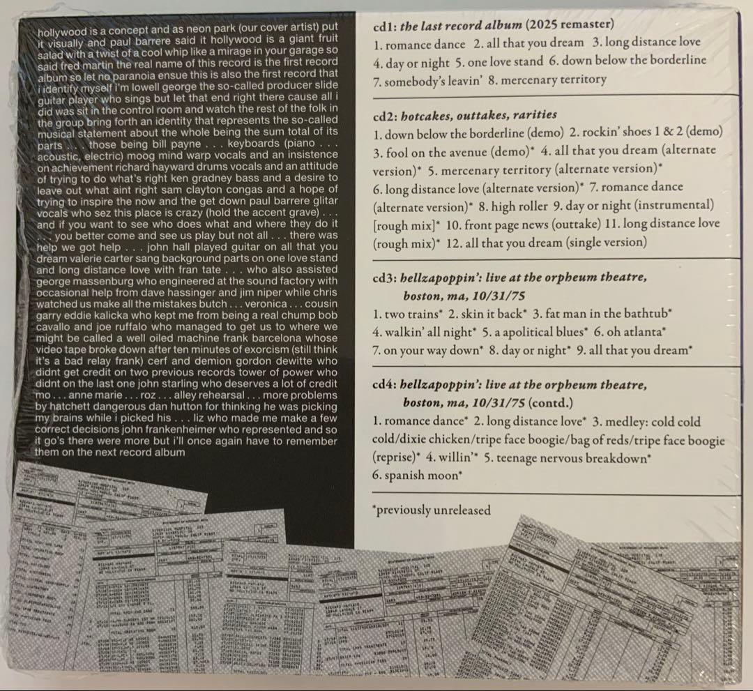 未開封5CD版 THE LAST RECORD ALBUM (DELUXE)