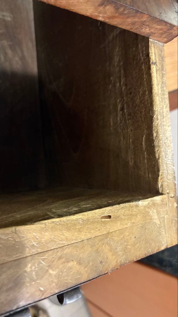 古民具　古道具　銭箱　金庫　帳場箪笥　 江戸時代後期　骨董品　錠前付ジャンク品