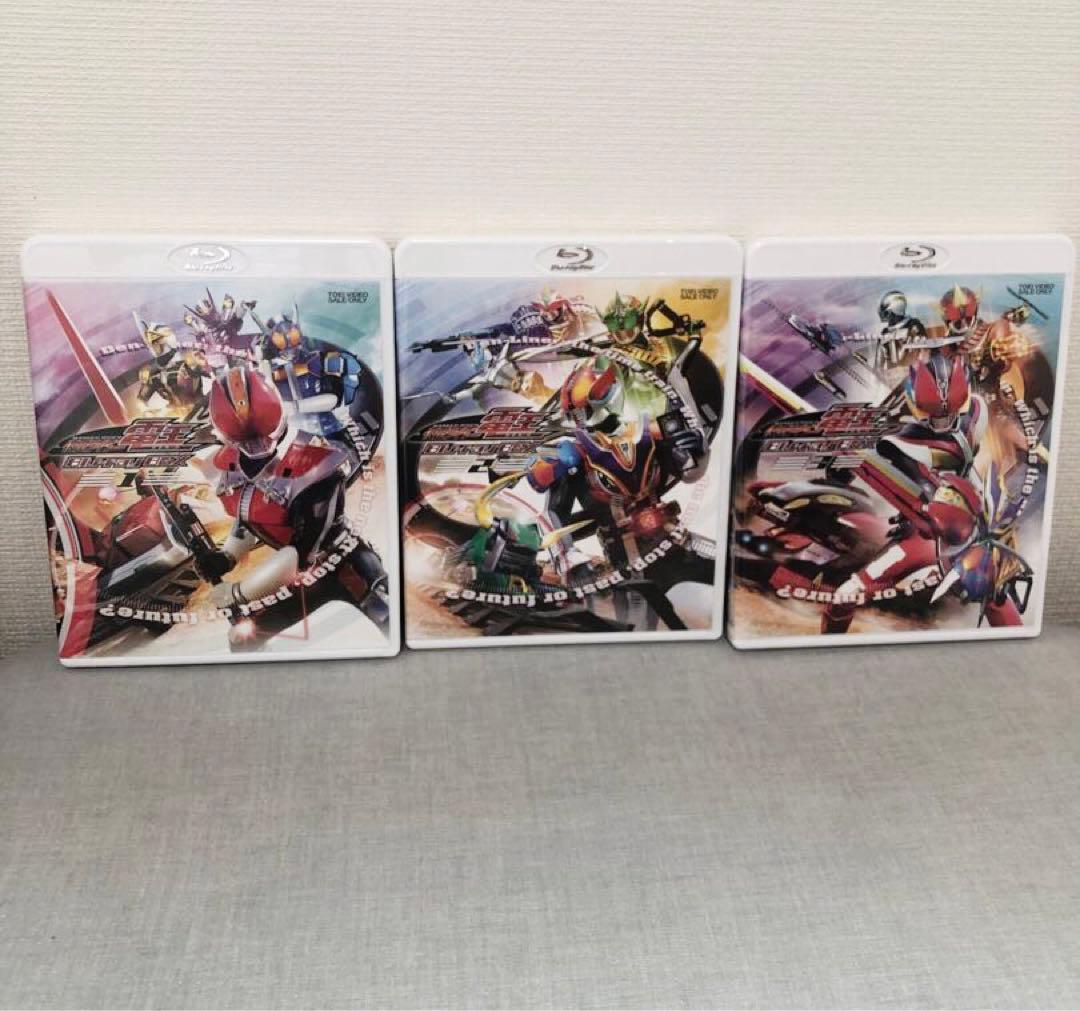 仮面ライダー電王 Blu-ray BOX 初回限定版 BOX付き全3巻セット