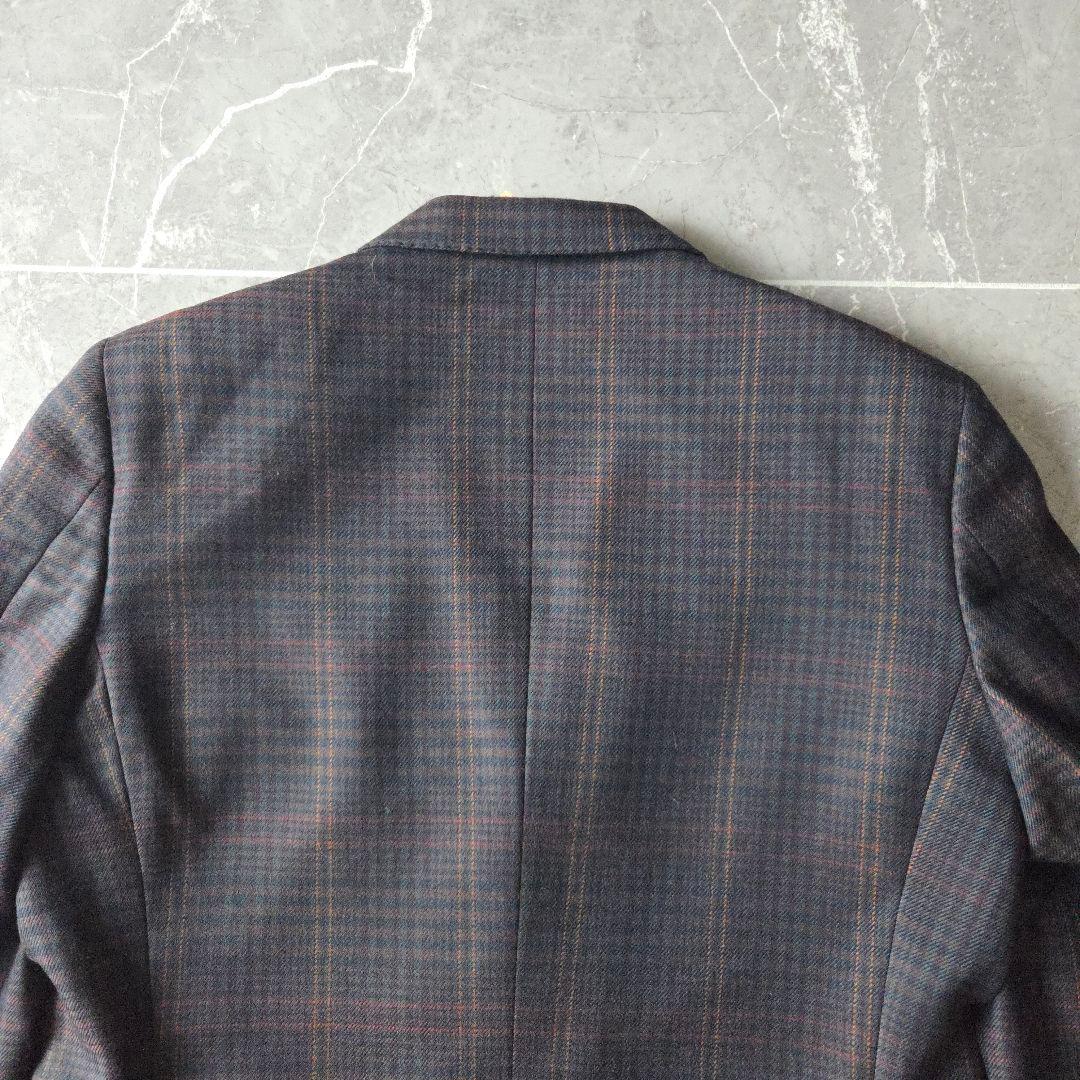 90s 日本製 Burberrys 金ボタン ホースロゴ ダブルブレスト 紺ブレ