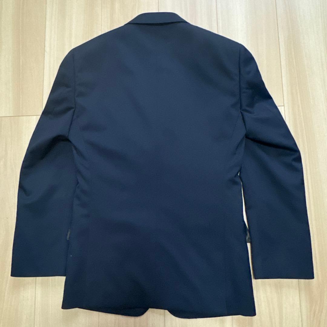 【美品】オーダースーツ スリーピース ダークネイビー