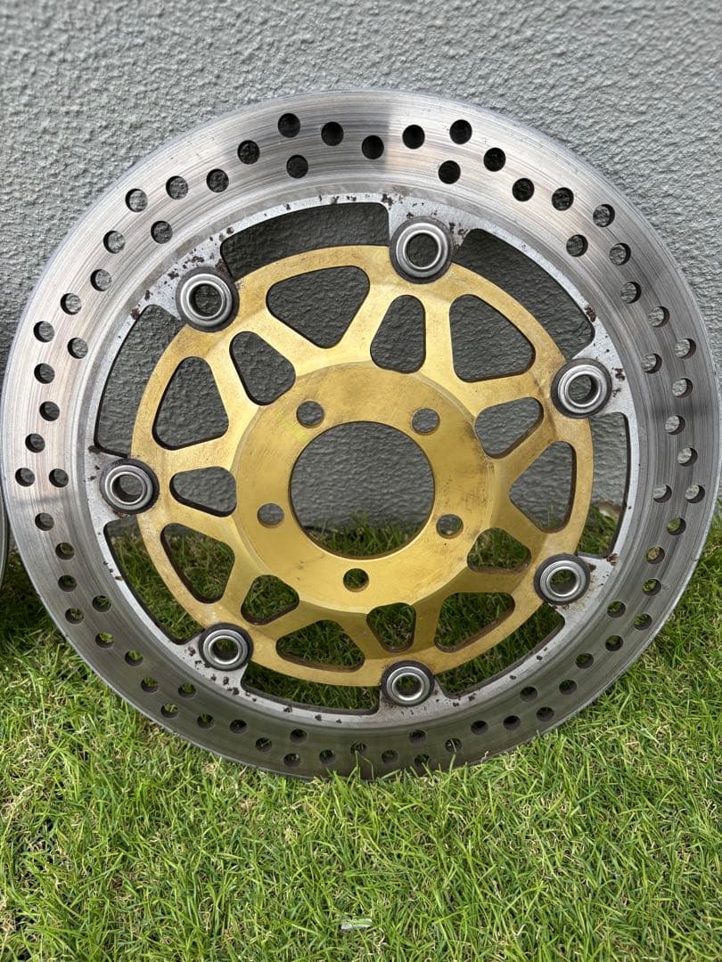 zrx1200r純正フロントディスクローター 左右及びリアセット