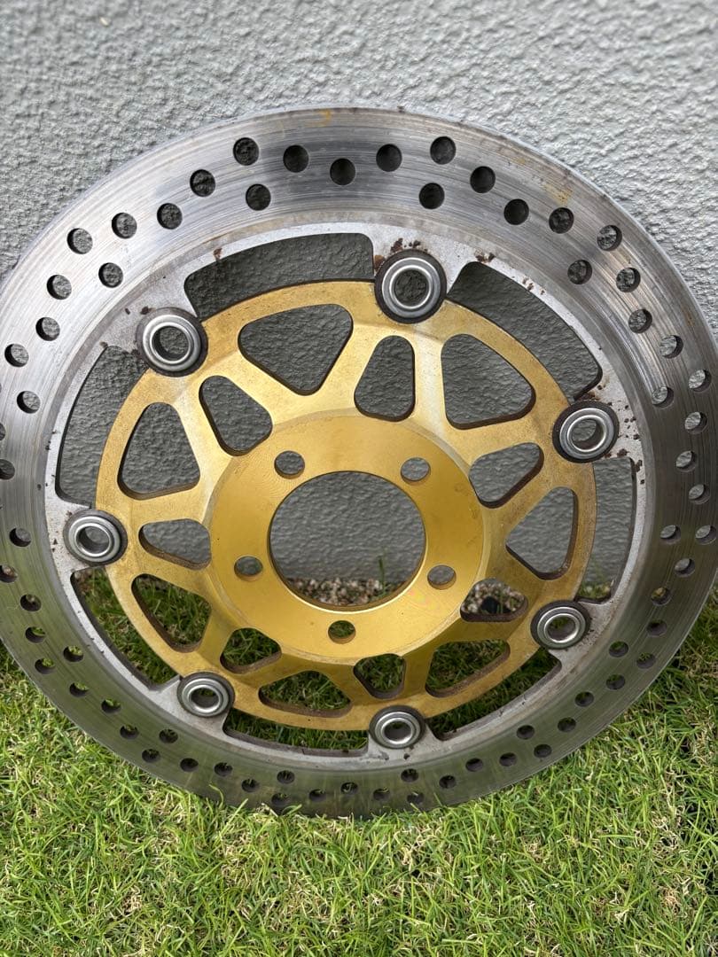 zrx1200r純正フロントディスクローター 左右及びリアセット