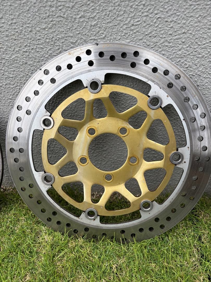 zrx1200r純正フロントディスクローター 左右及びリアセット