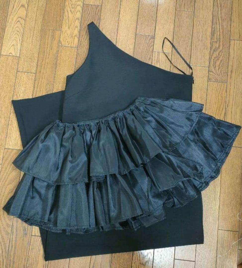 LUSTER TIERED LAYERED DRESS ameri オケージョン