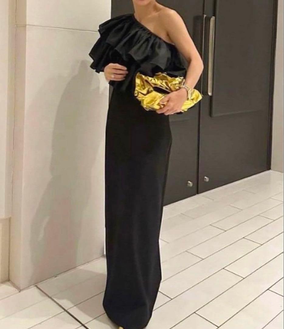 LUSTER TIERED LAYERED DRESS ameri オケージョン