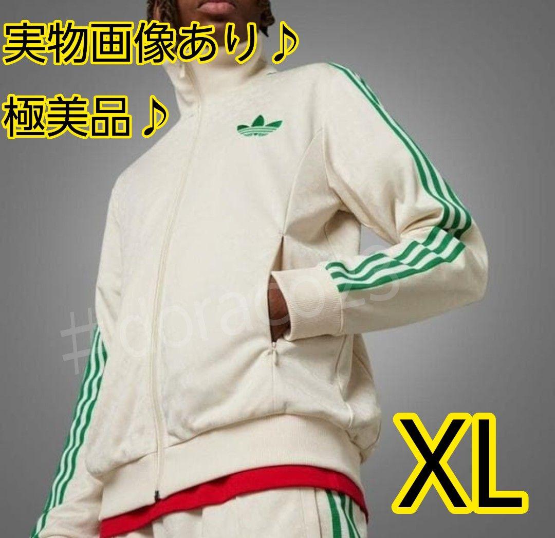 X*！様 【美品】adidas　トラックジャケット　モノグラム柄　トレフォイルロ