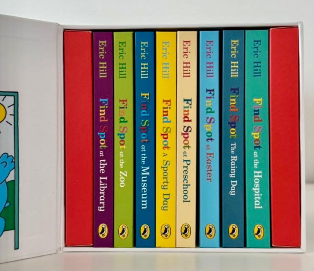 コロちゃん 仕掛け英語絵本 Find Spot ボードブック 仕掛け英語絵本8冊