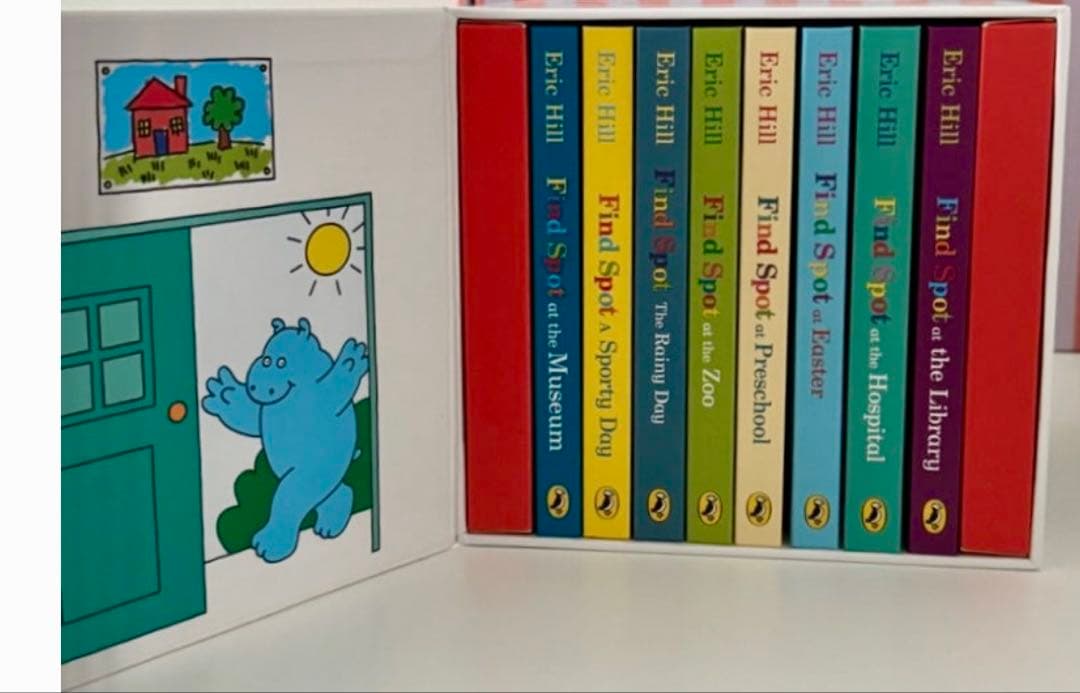 コロちゃん 仕掛け英語絵本 Find Spot ボードブック 仕掛け英語絵本8冊