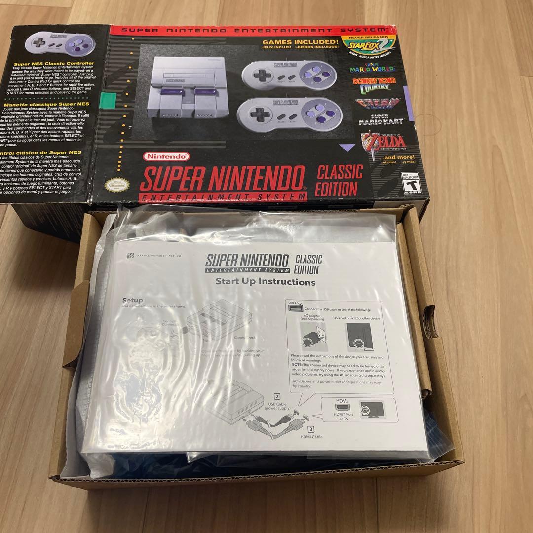 北米版Nintendo スーパーファミコンクラシックエディション