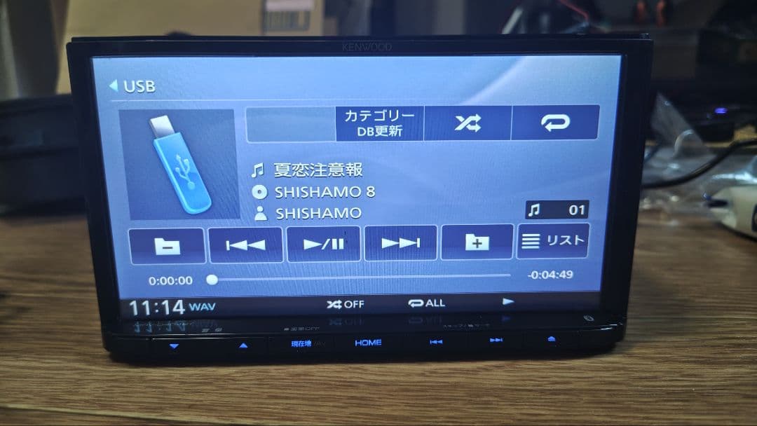 7♪ MDV-D404BT 多言語 KENWOOD ケンウッド カーナビ ナビ