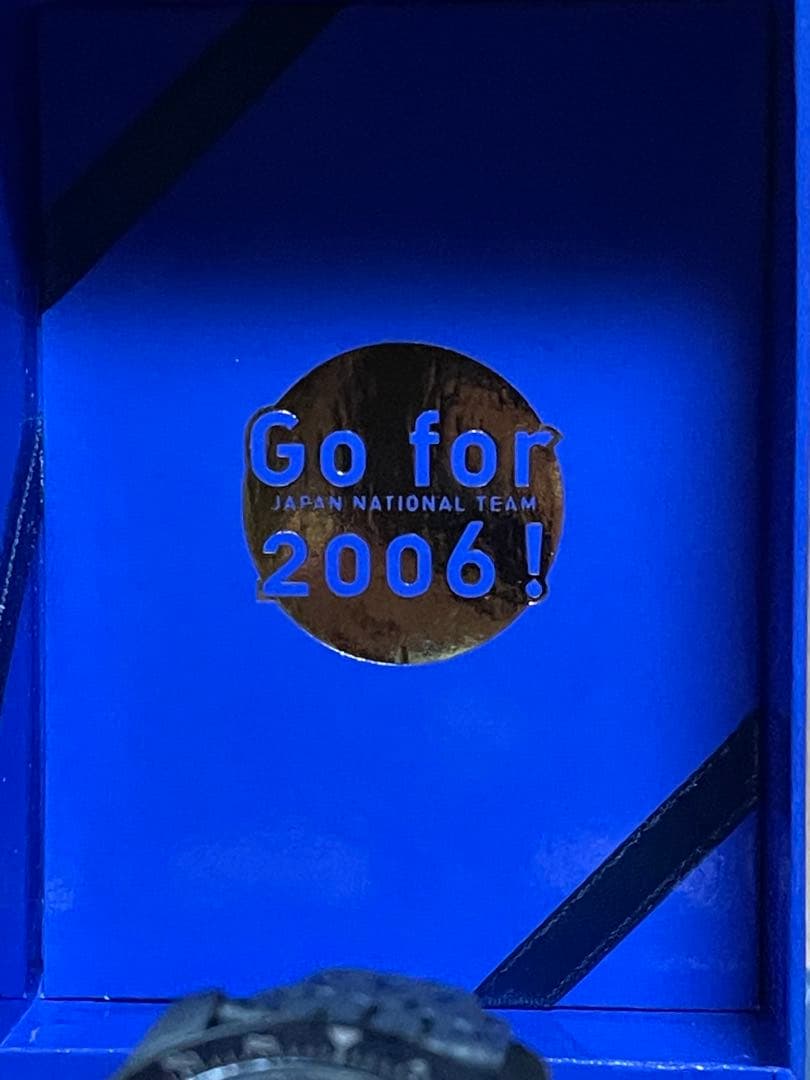 JFA 2006 シチズンウォッチ（電池切れ）　サッカー日本代表　記念品