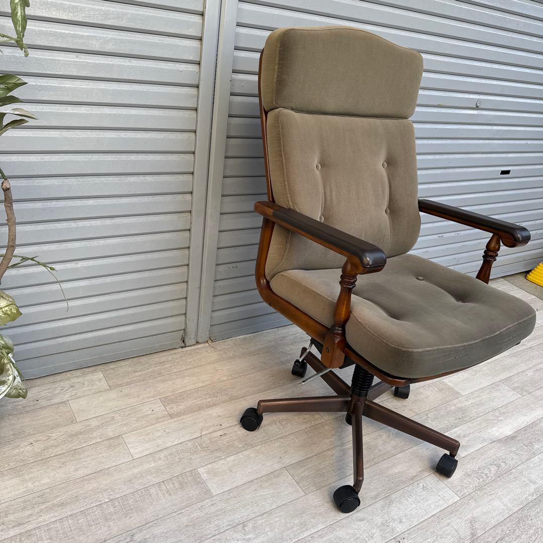 karimoku カリモク デスクチェア コロニアル 現状