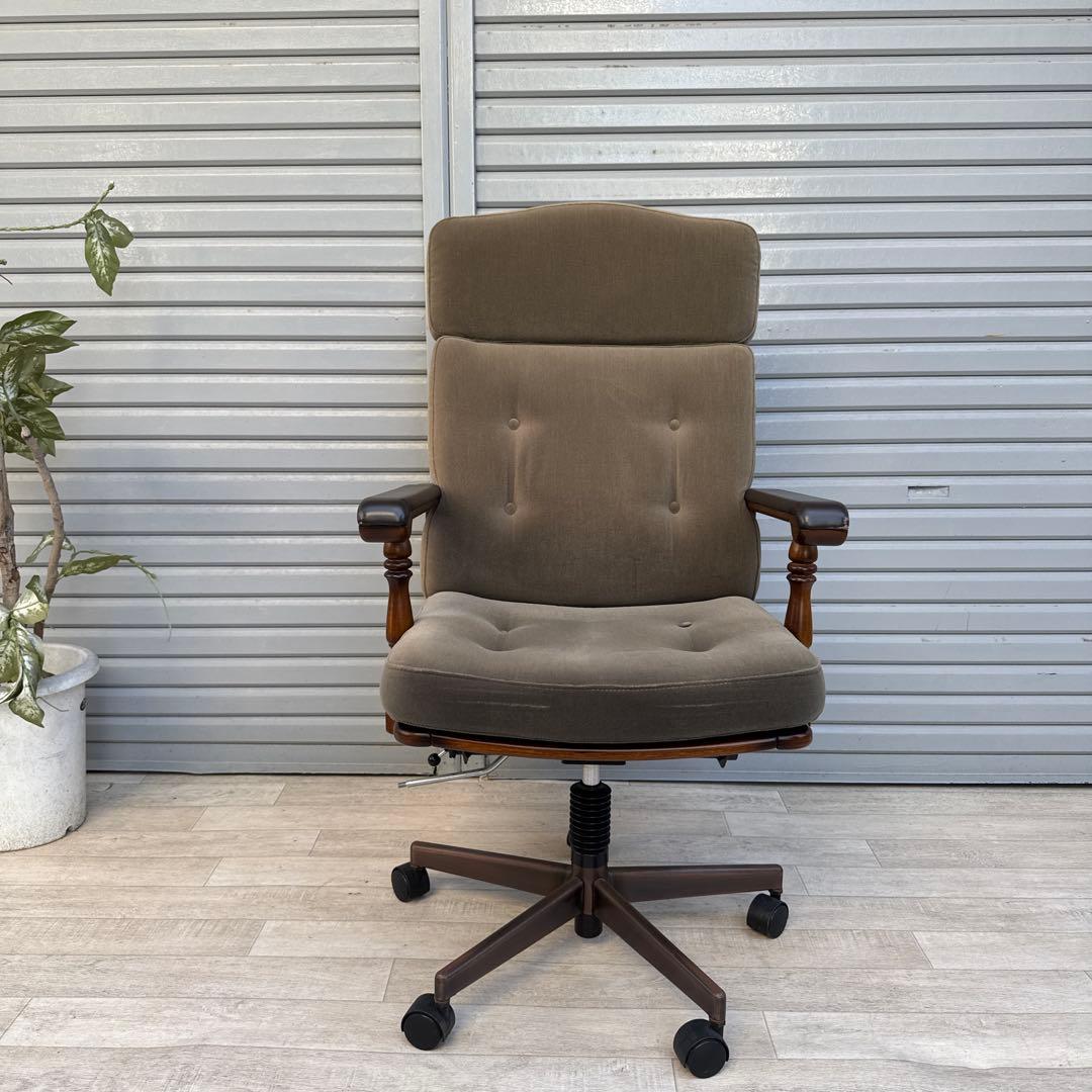 karimoku カリモク デスクチェア コロニアル 現状