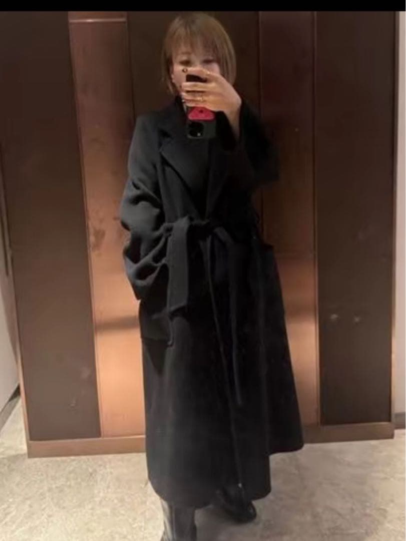 セブンフェアリー 【 新品 今期品】 WOOLカシミアロングコート