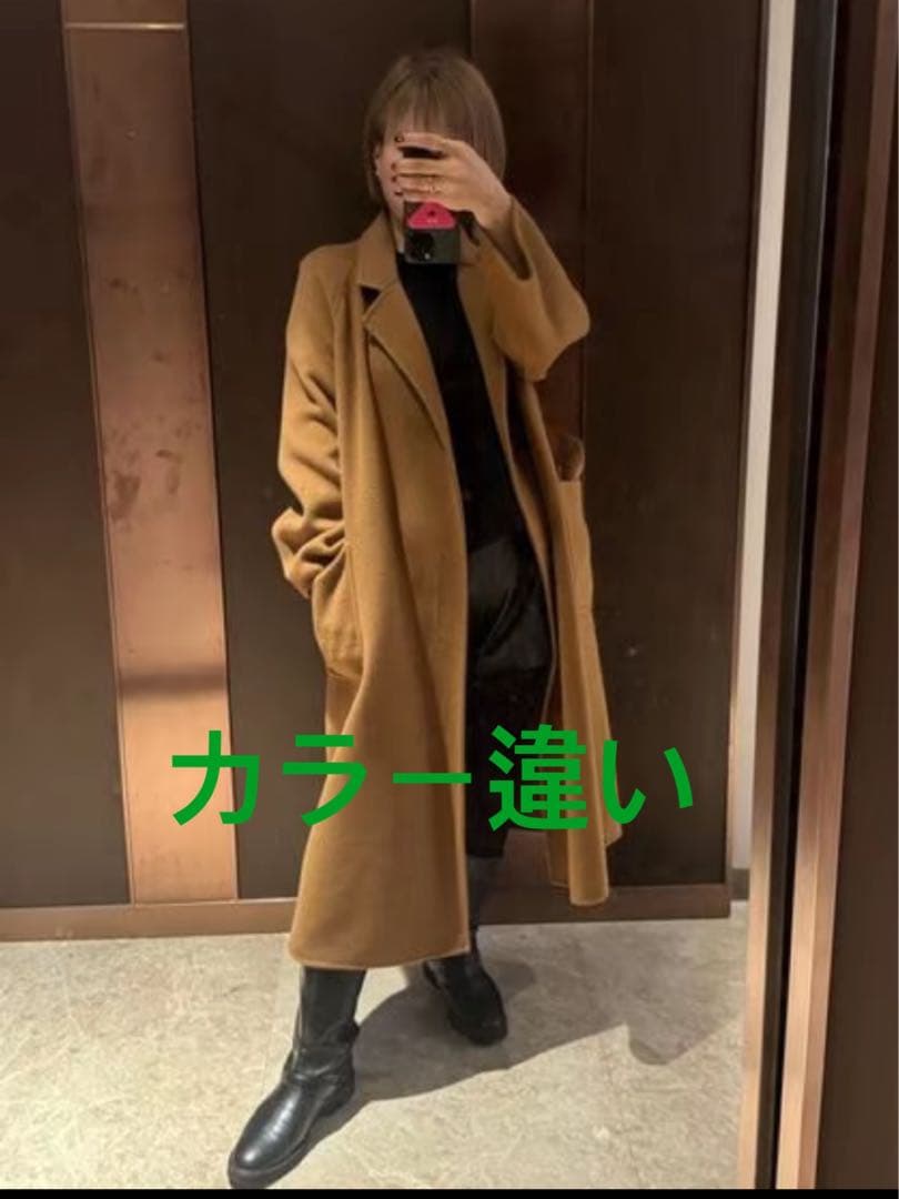 セブンフェアリー 【 新品 今期品】 WOOLカシミアロングコート